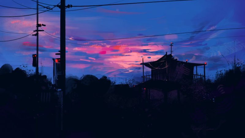 Ảnh anime chill buồn