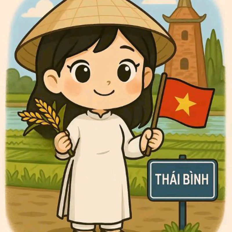 Avatar Việt Nam Anime nữ mặc áo dài