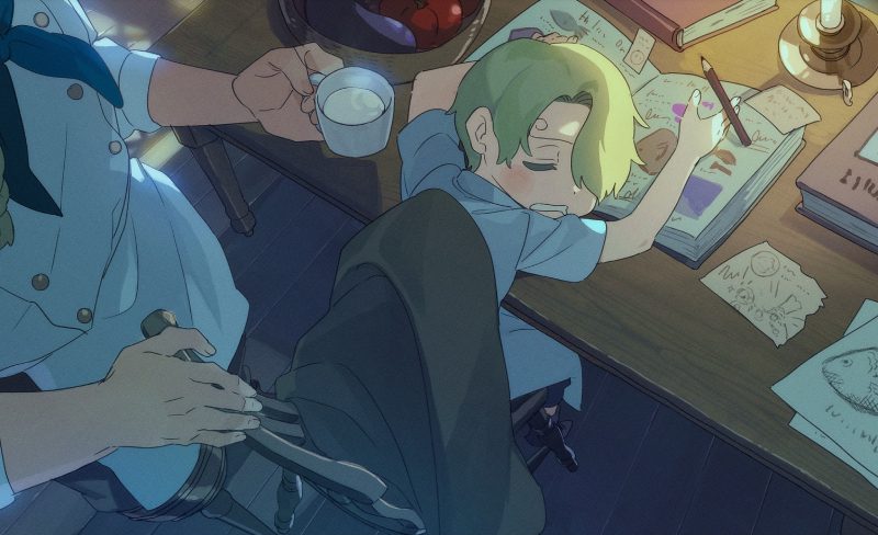 Hình Sanji lúc nhỏ