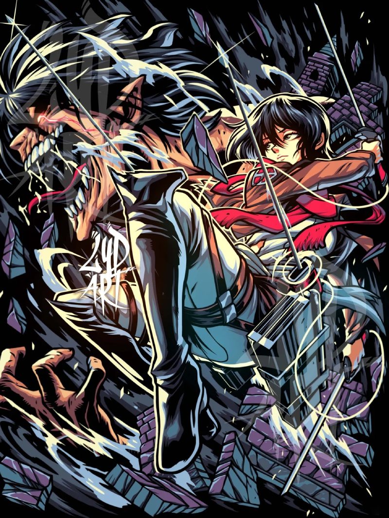Hình ảnh Titan Eren ngầu mới nhất