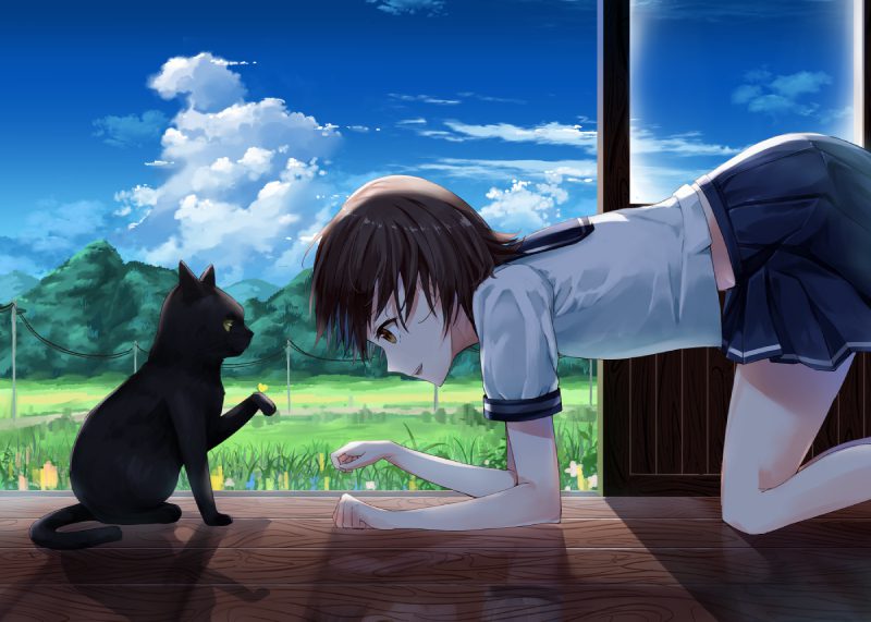 anime chill lofi màu sắc dịu dàng