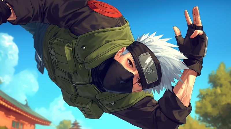 ảnh Kakashi hoạt hình siêu ngầu