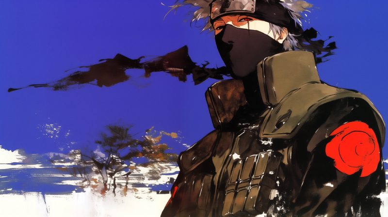 ảnh Kakashi cực ngầu Sharingan