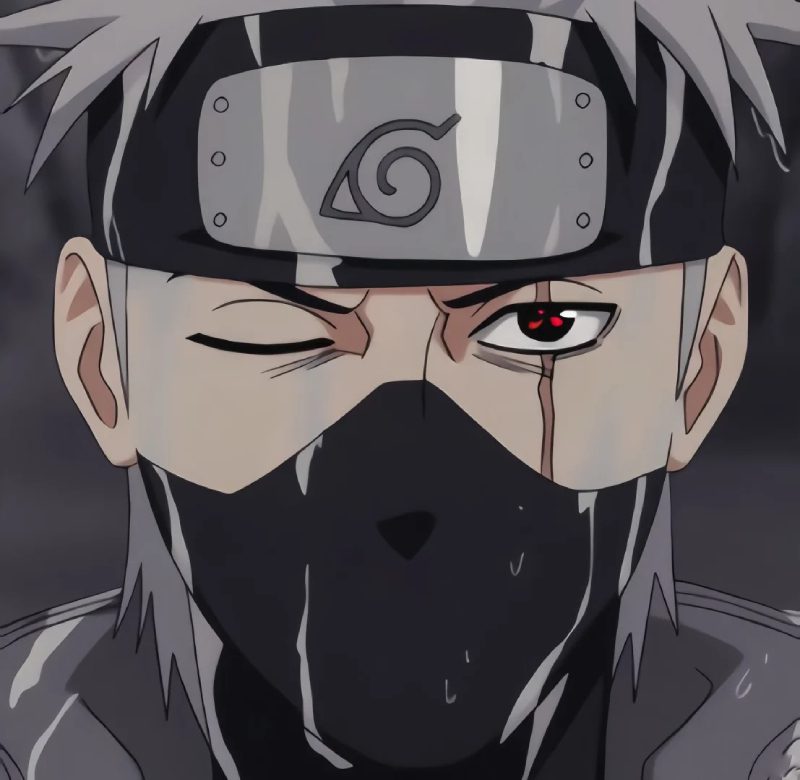 ảnh Kakashi art phong cách độc đáo