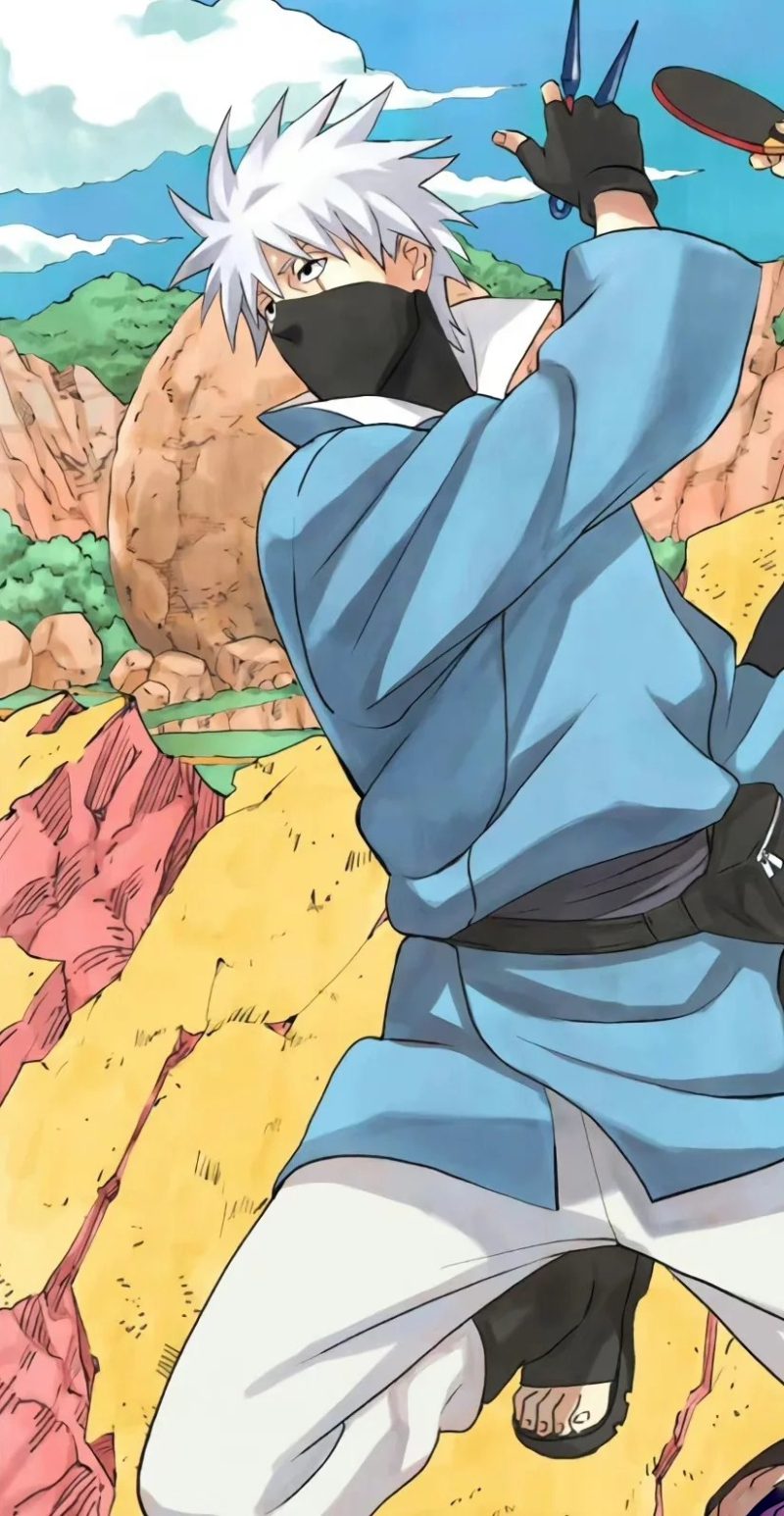 ảnh Kakashi trong đại chiến ninja