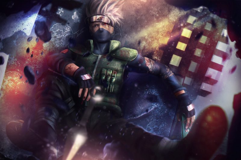 ảnh Kakashi trong anime Naruto