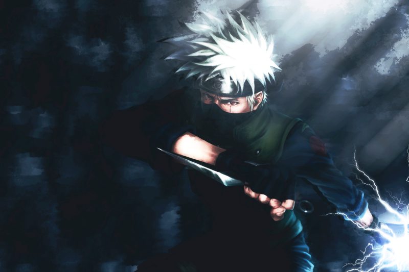 ảnh Kakashi đeo băng ninja