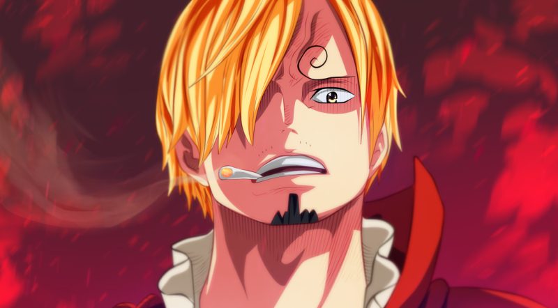 hình ảnh sanji khóc cảm động trong phim
