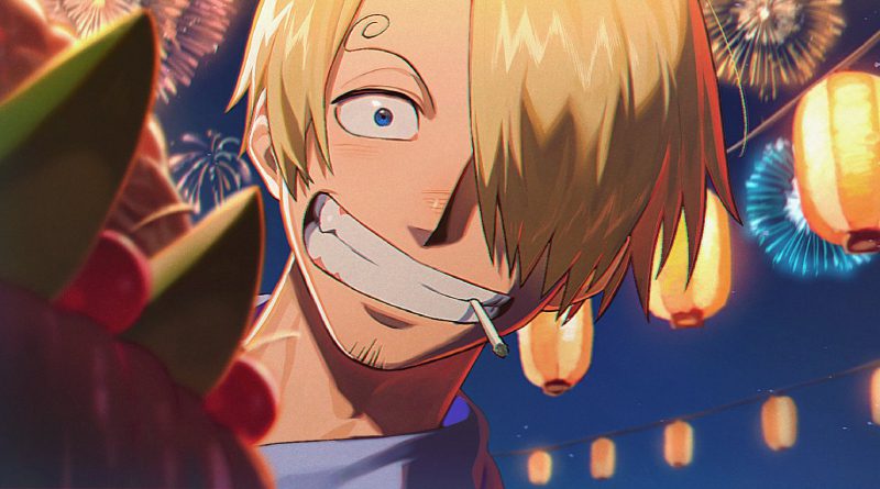 ảnh sanji hút thuốc ngầu ngất trời