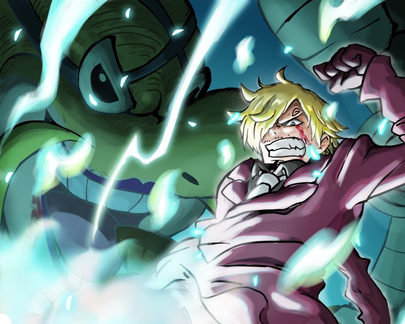 sanji hình ảnh ngầu bá cháy