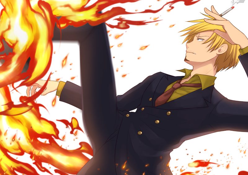 ảnh sanji lãng tử tóc vàng đẹp mê ly