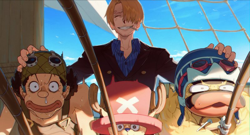 hình ảnh sanji đẹp trai đốn tim fan nữ