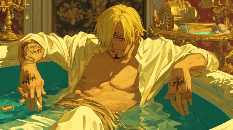 ảnh sanji ngầu lòi nhất trong one piece