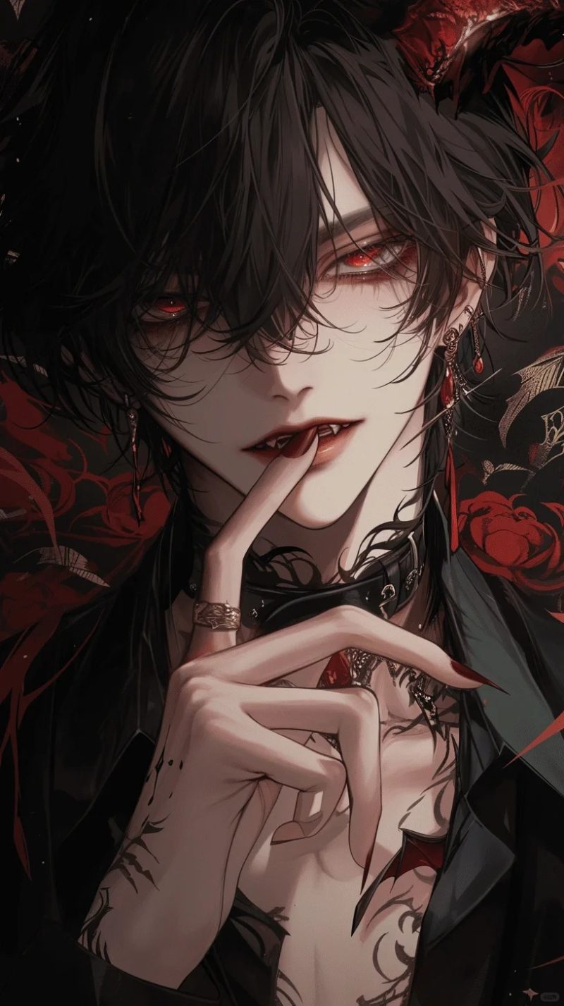 anime ác quỷ đứng giữa lửa