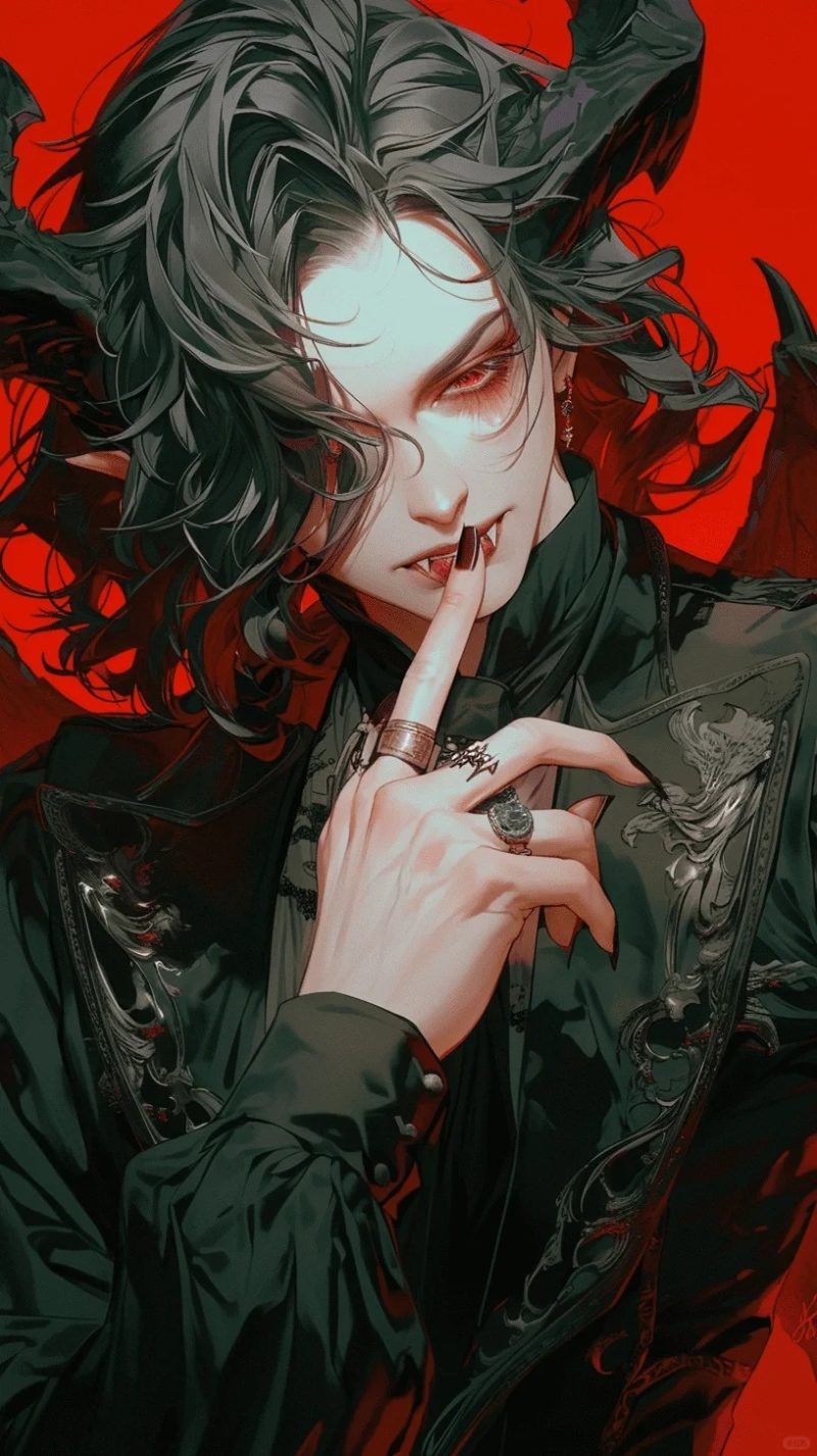 ảnh anime ác quỷ 4k