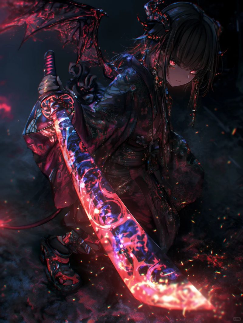 hình ảnh anime ác quỷ đẹp