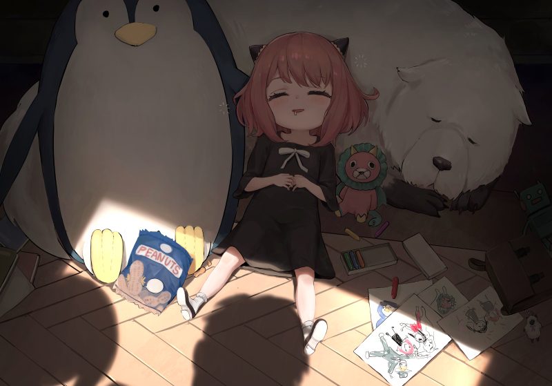 Ảnh Anime Anya Cute Cho Những Fan Yêu Thích
