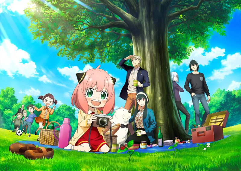 Ảnh anime Anya đầy màu sắc