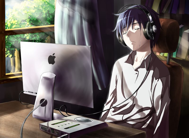 ảnh anime buồn sâu lắng