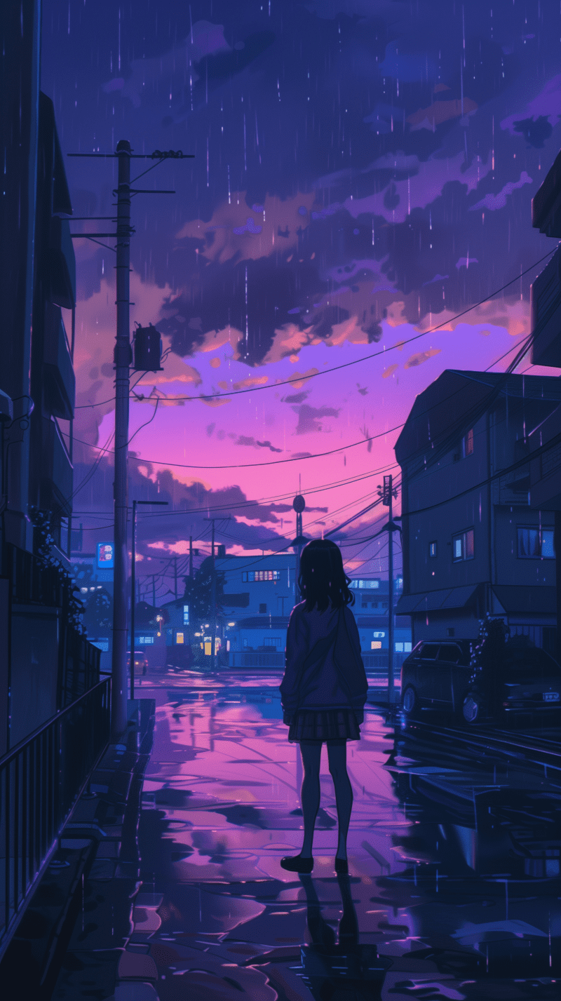 ảnh anime buồn về những ký ức cũ
