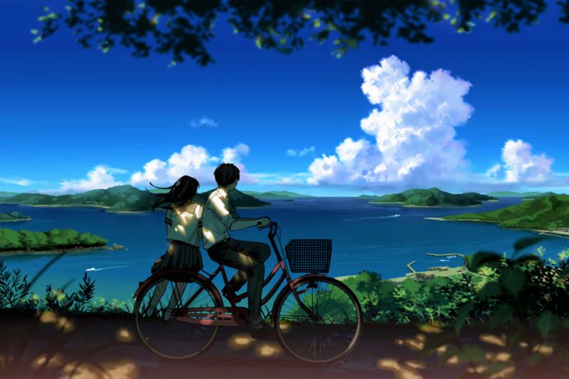 anime cặp đôi tình yêu dễ thương