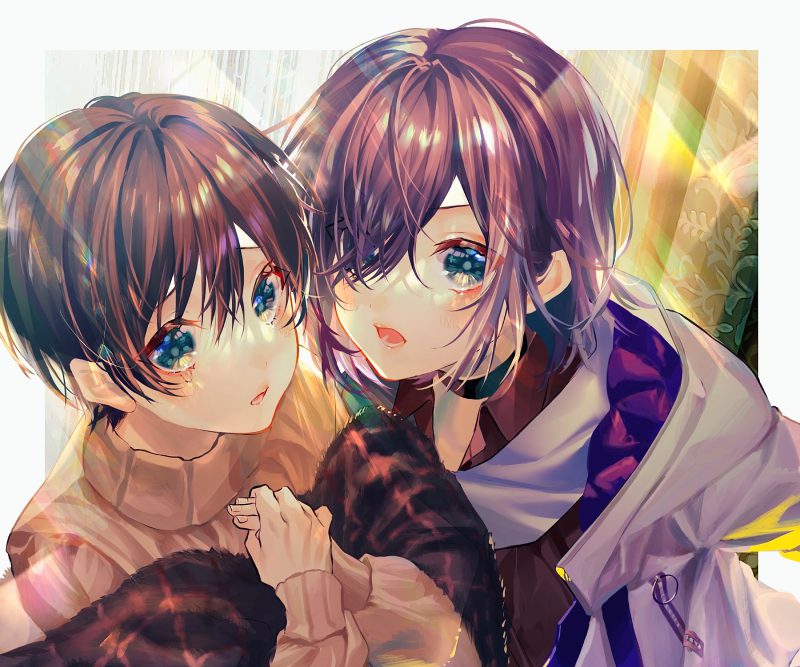 ảnh anime cặp đôi yêu nhau chân thật