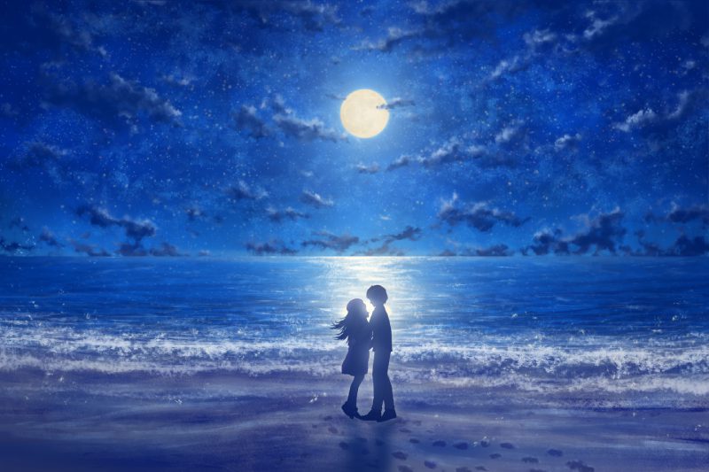 anime cặp đôi tình yêu dễ thương