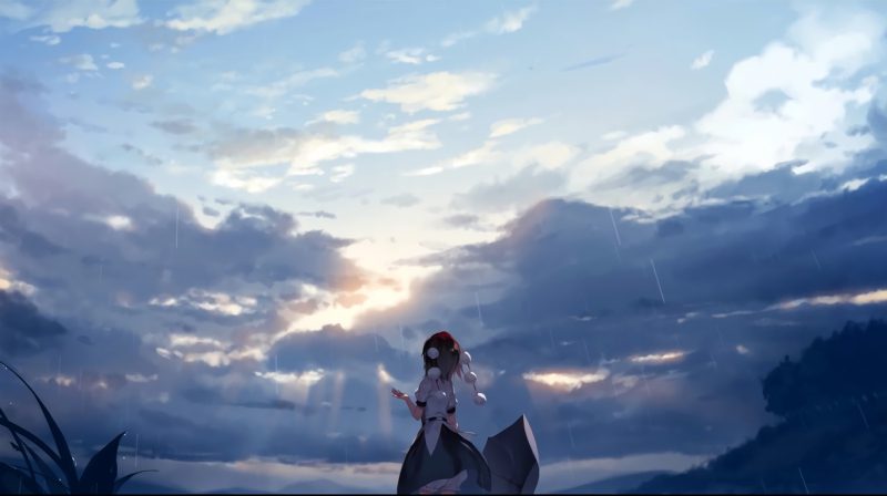 ảnh anime chill lofi cho desktop