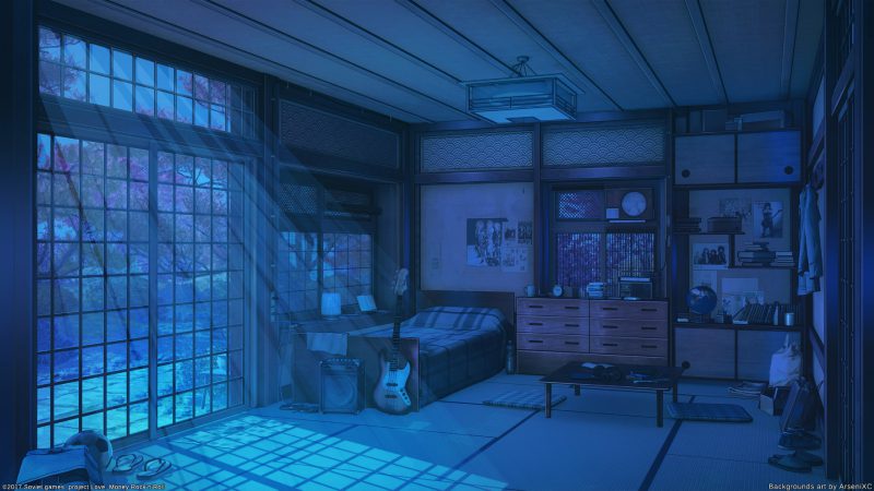 anime chill lofi mùa đông