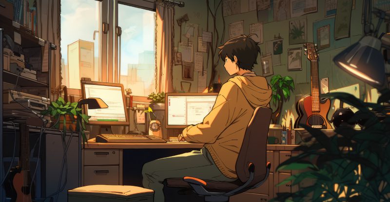 anime chill lofi thư giãn