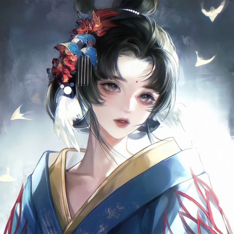 ảnh anime cổ trang đẹp