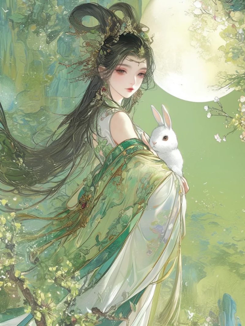 ảnh anime cổ trang cảnh đẹp