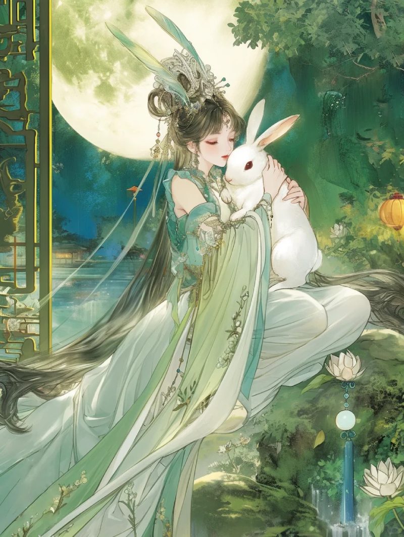 anime cổ trang phong cách hoàng gia