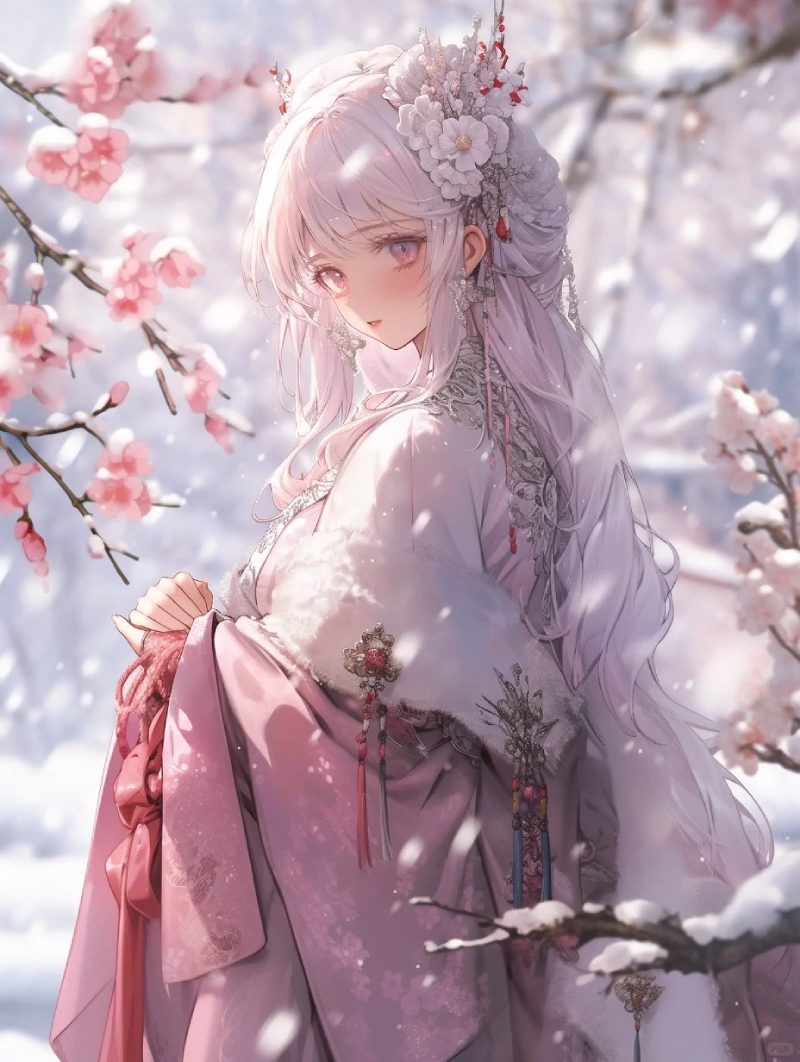 anime cổ trang full body
