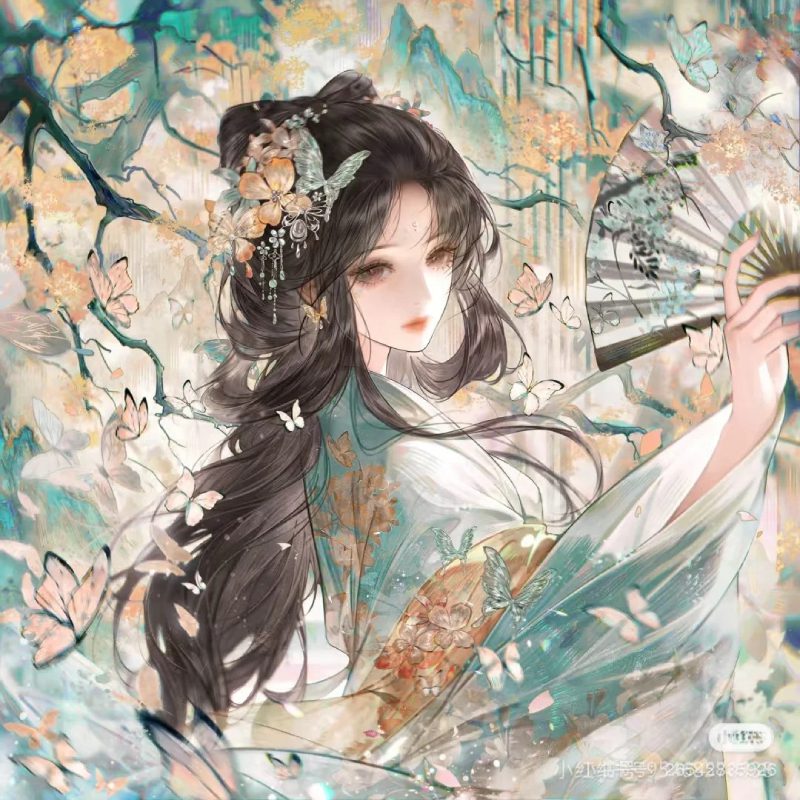 ảnh anime cổ trang chiến binh