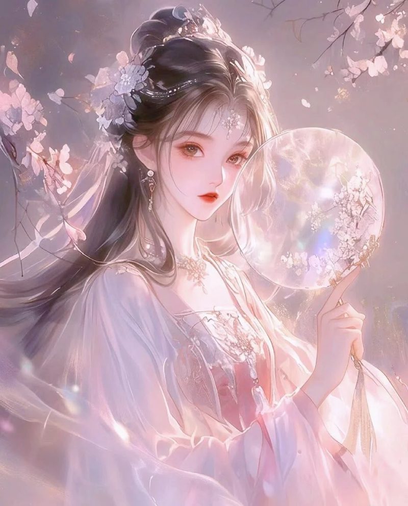 ảnh anime cổ trang nữ thần