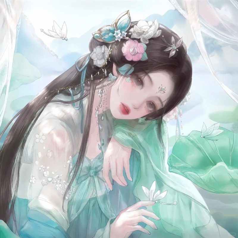 ảnh anime cổ trang Trung Quốc