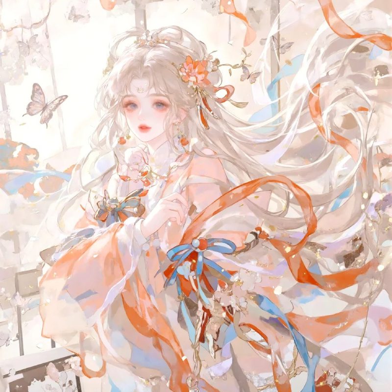 ảnh anime cổ trang cute