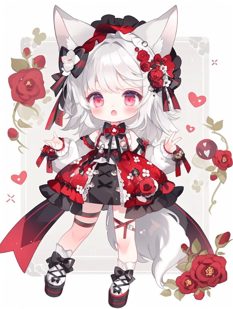 Hình ảnh anime cute dành cho giới trẻ