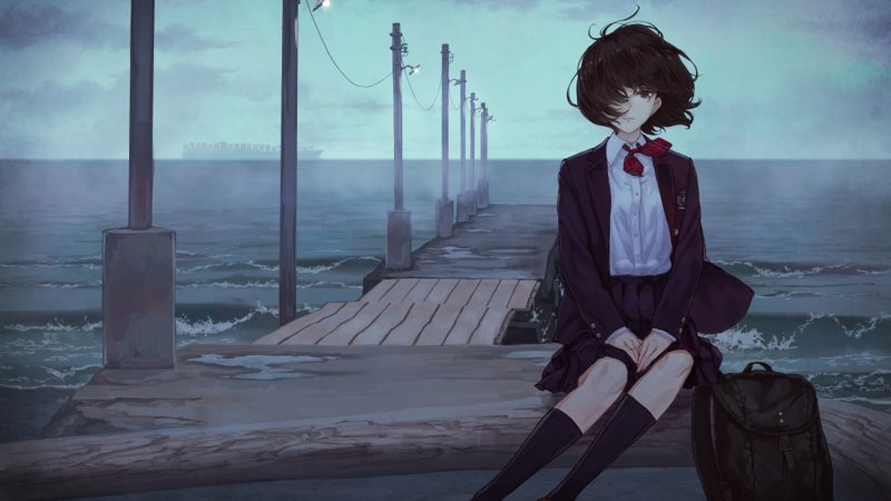 Bộ sưu tập ảnh anime girl lạnh lùng vô cảm