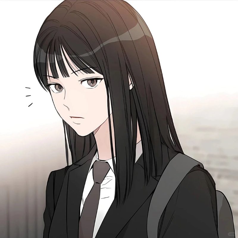 Ảnh girl anime lạnh lùng nổi bật