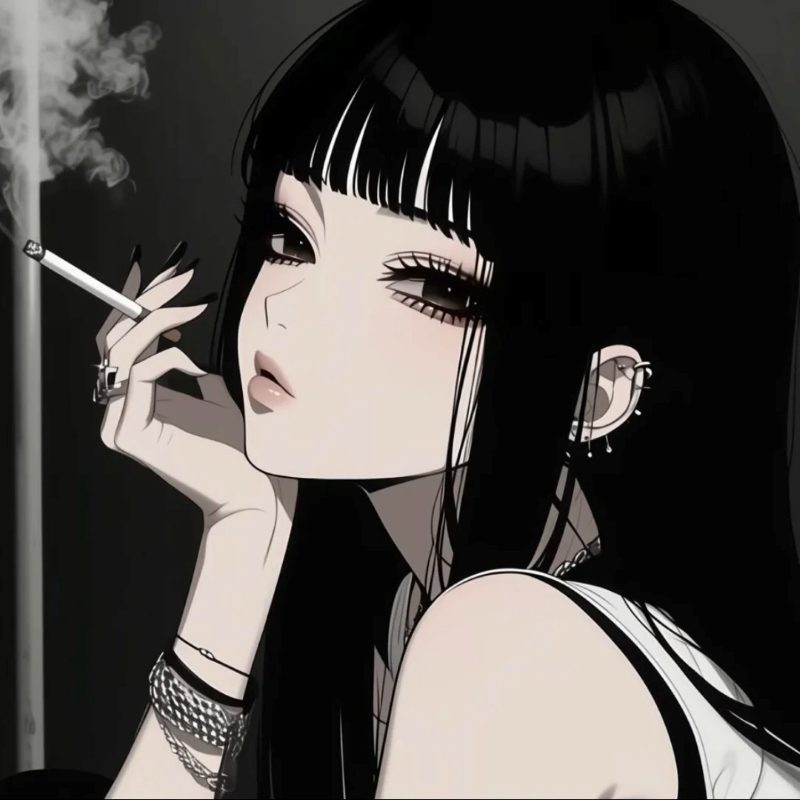 Bộ ảnh anime girl lạnh lùng vô cảm cuốn hút