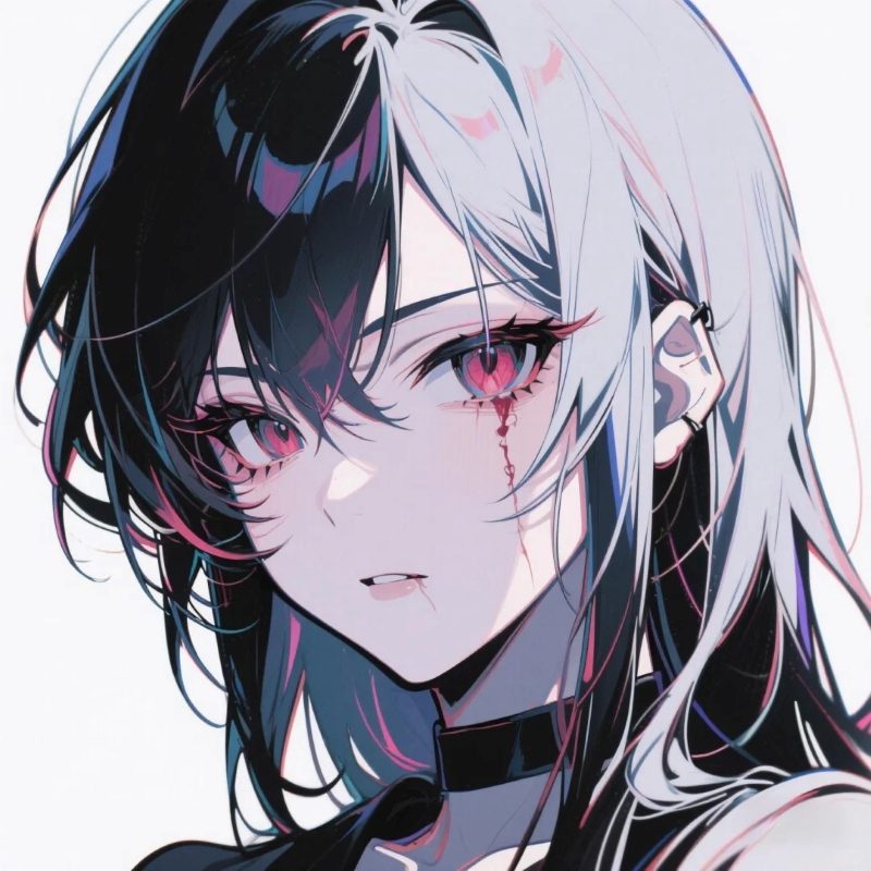 Hình ảnh anime girl thần thái lạnh lùng