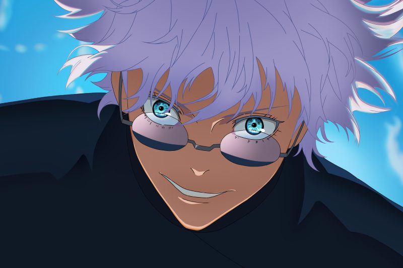 hình ảnh anime gojo full hd