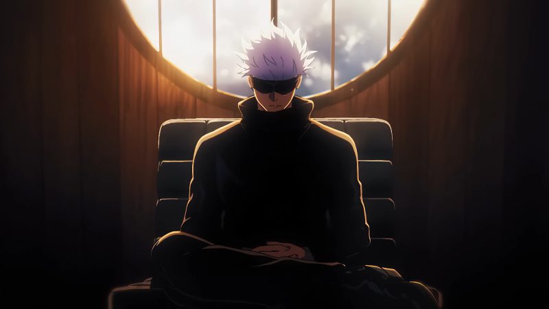 ảnh anime ngầu của gojo satoru
