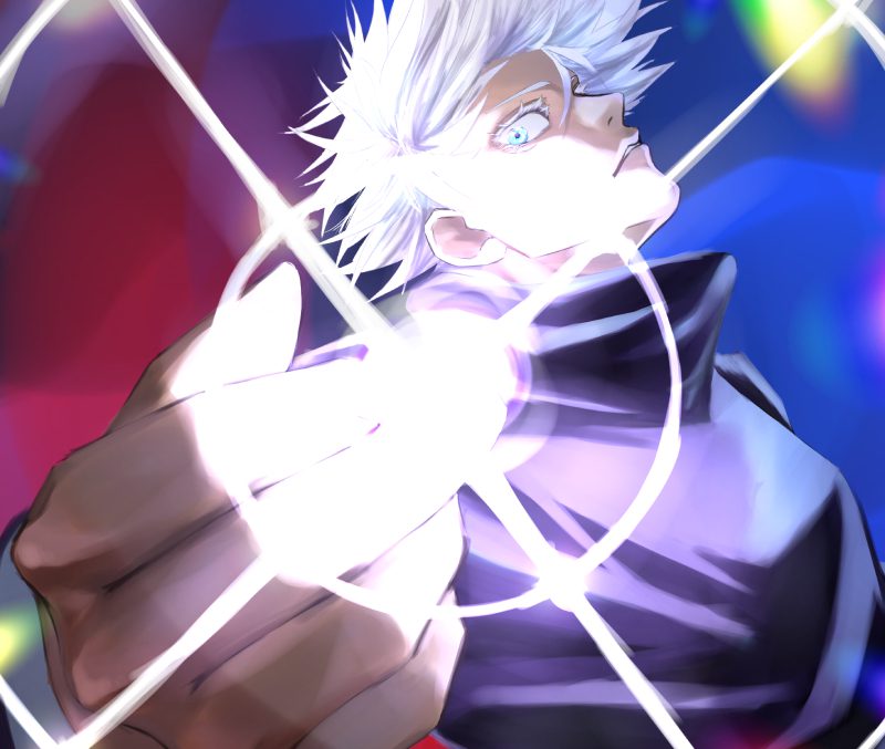 ảnh anime gojo satoru 4k