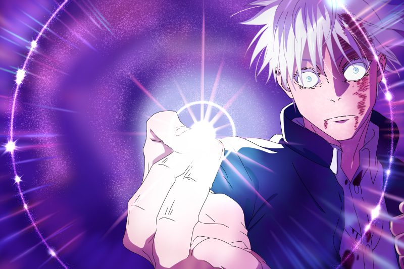 ảnh gojo anime chiến đấu cực chất