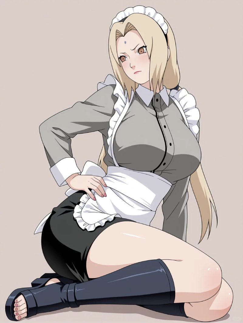 anime hầu gái kiểu Nhật Bản