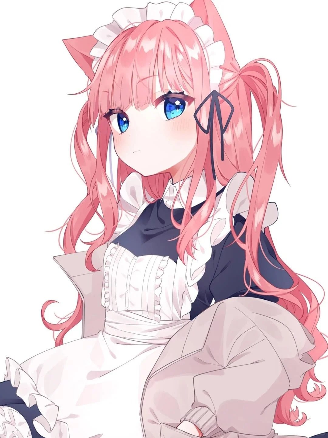anime hầu gái fan cosplay