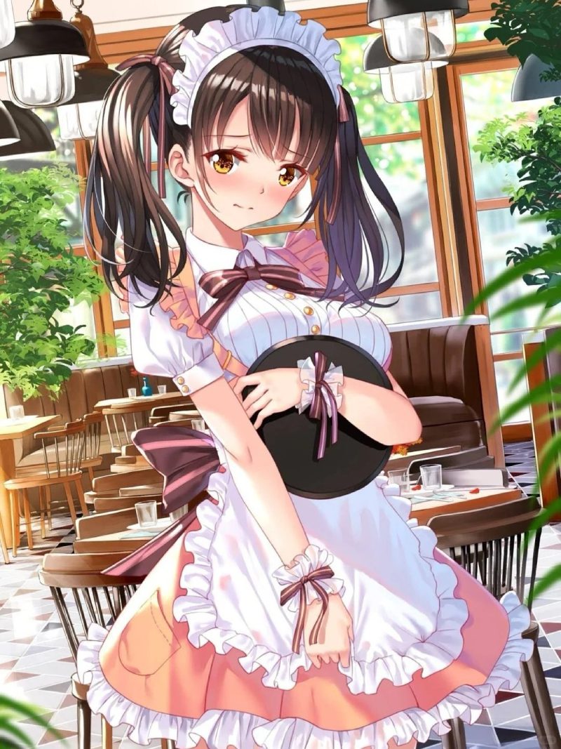 anime hầu gái với bối cảnh cổ điển